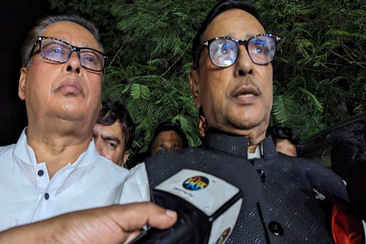 বিএনপি নেতাদের কথা মাঠকর্মীরা শোনে না: ওবায়দুল কাদের