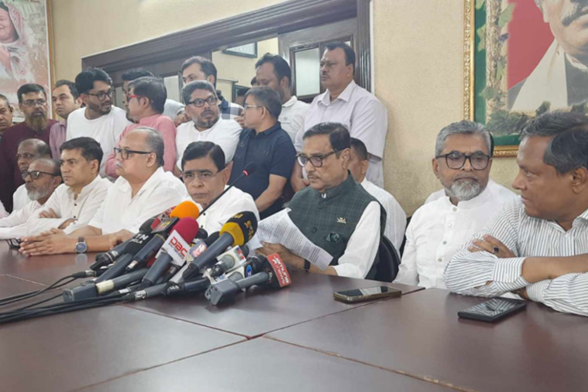 আবারও বিএনপির গলাবাজি বেড়ে গেছে: ওবায়দুল কাদের