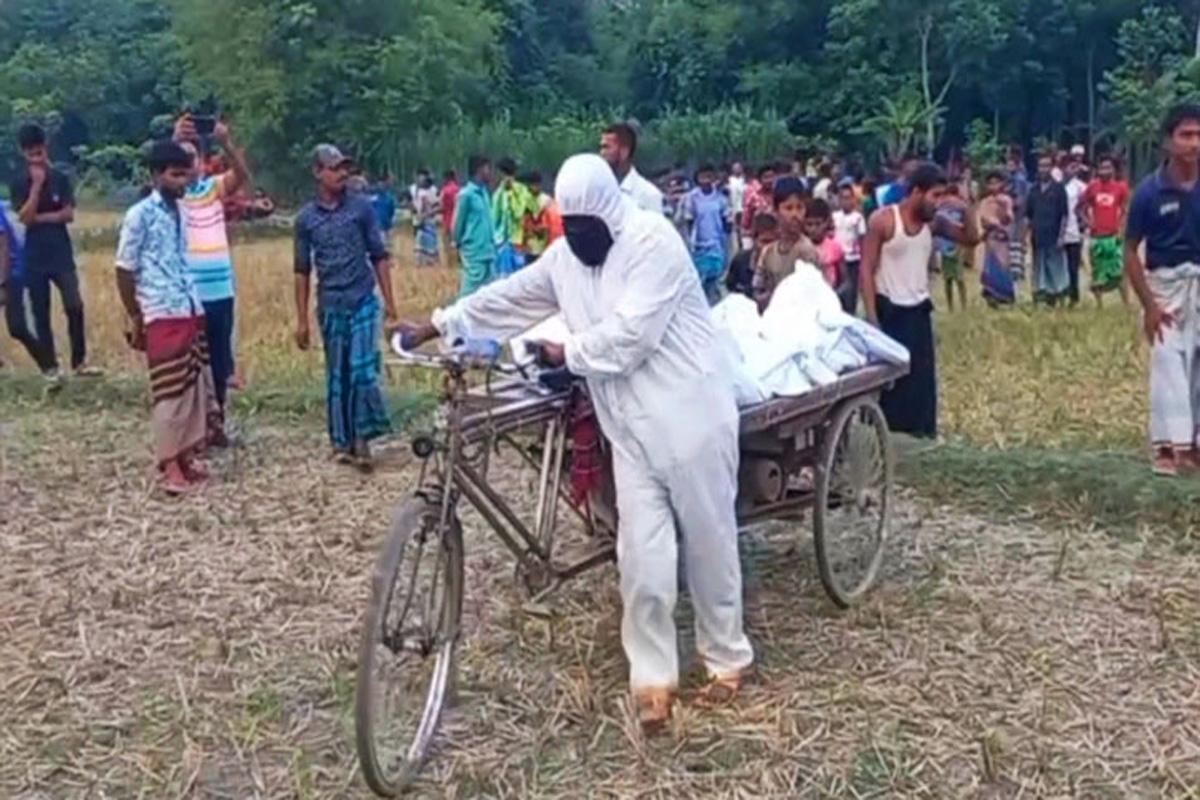 ত্রিশালে গর্তে পাওয়া তিন মরদেহের পরিচয় মিলেছে