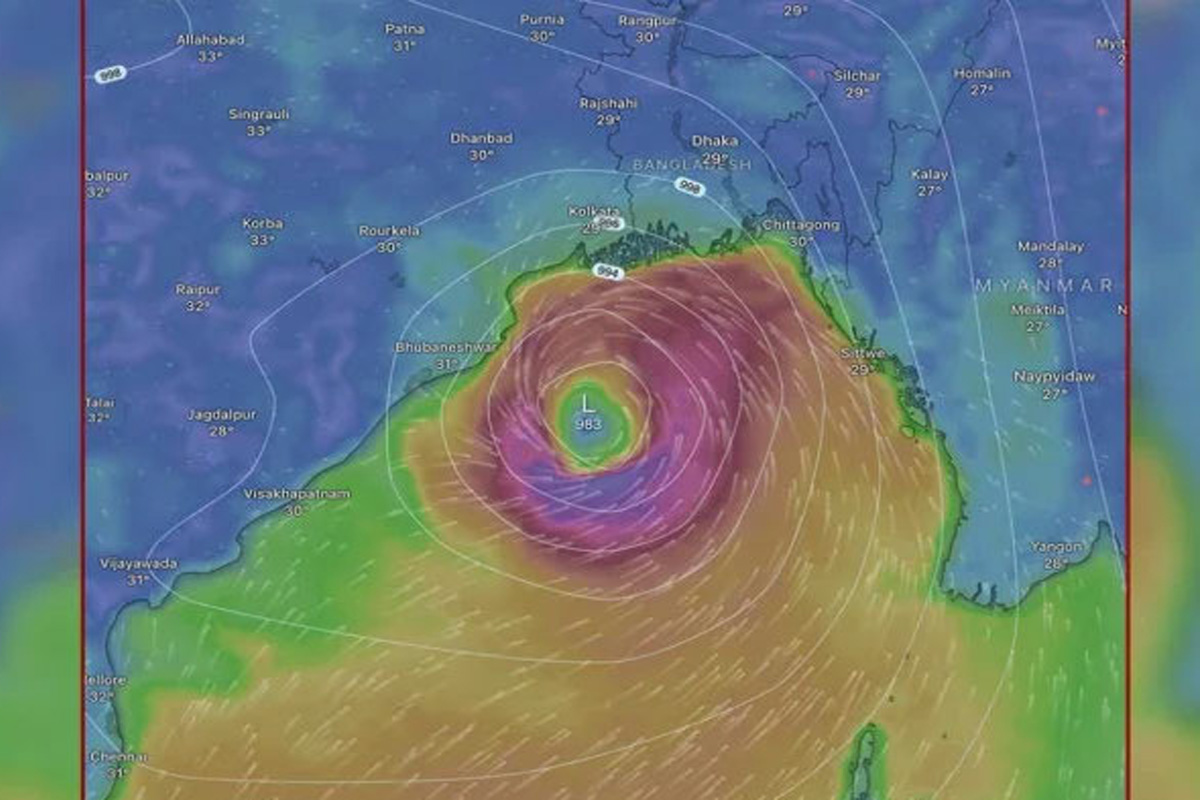 ঘূর্ণিঝড় ‘রেমাল’ বাংলাদেশে আঘাত হানতে পারে রোববার