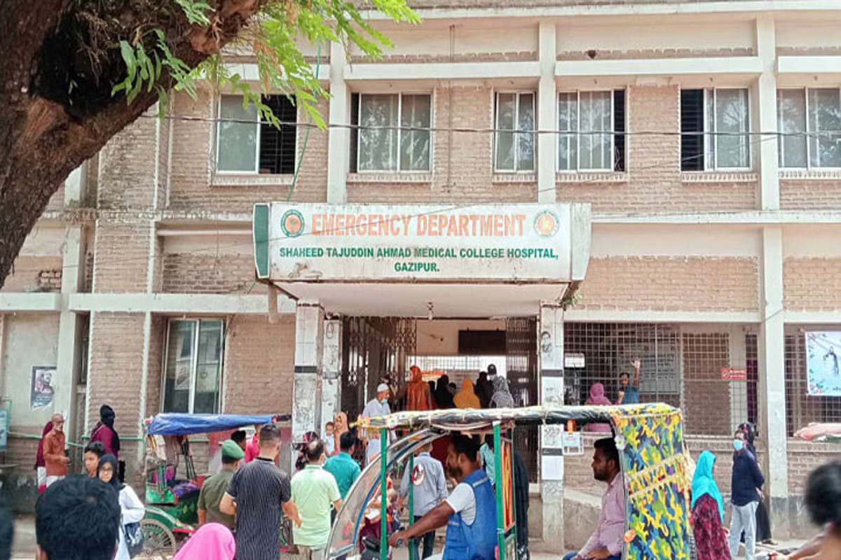 গাজীপুরে হাসপাতালের লিফটে আটকে রোগীর মৃত্যু