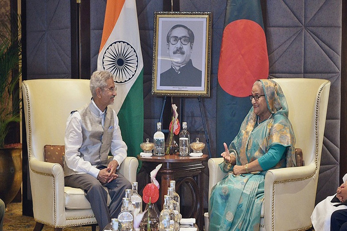 বাংলাদেশ-ভারত অংশীদারিত্ব এগিয়ে নিতে শেখ হাসিনার প্রশংসা জয়শঙ্করের