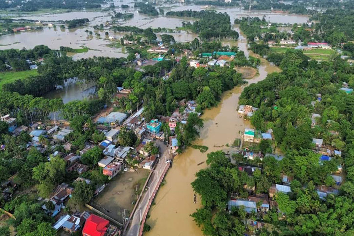 সিলেটে বন্যা পরিস্থিতির উন্নতি