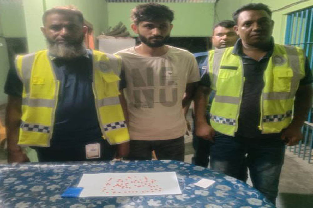 নড়াইলে ইয়াবাসহ মাদক ব্যবসায়ী গ্রেফতার