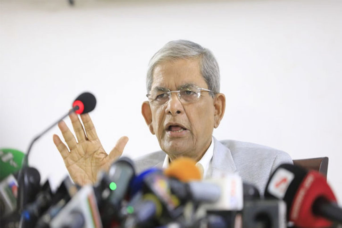 খালেদা জিয়ার মুক্তির দাবিতে কর্মসূচি দেবে বিএনপি: ফখরুল