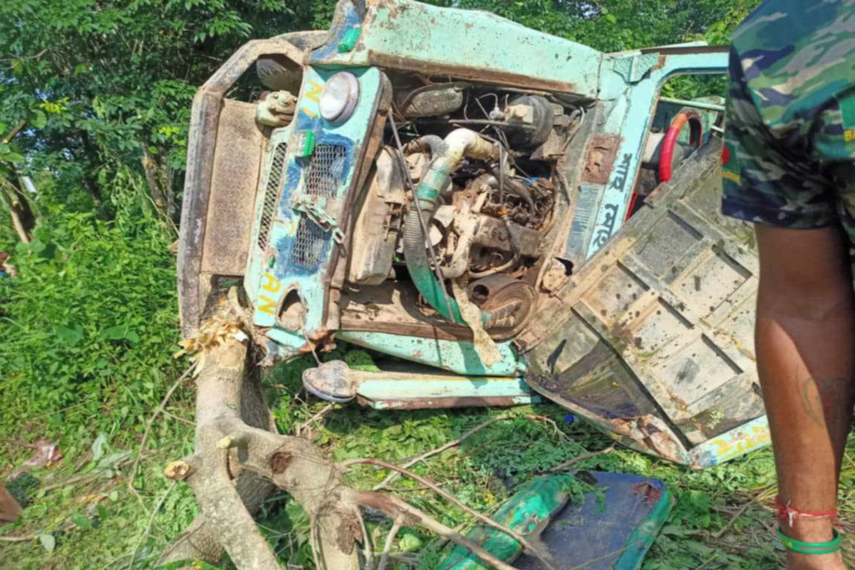কাপ্তাইয়ে সড়ক দুর্ঘটনায় নিহত ১; আহত ২