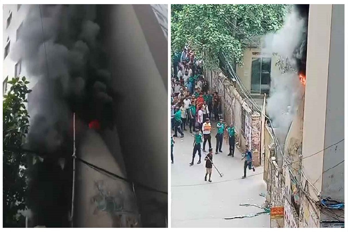 ঢাকার সিএমএম আদালতে হাজতখানায় আগুন