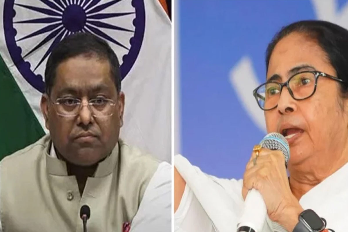 গঙ্গা চুক্তি নিয়ে মমতার অভিযোগ উড়িয়ে দিল ভারতের পররাষ্ট্র মন্ত্রণালয়