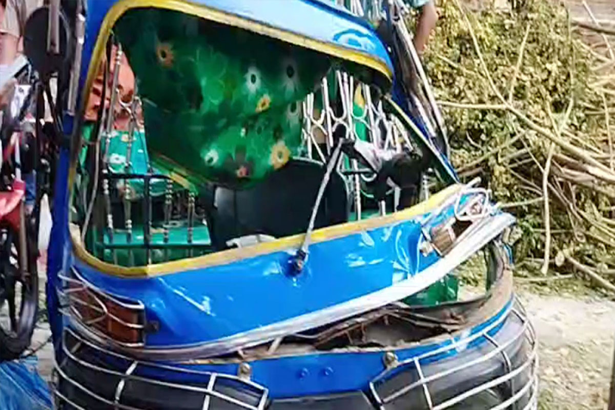 ট্রাক-অটোরিকশার মুখোমুখি সংঘর্ষে নিহত ৩