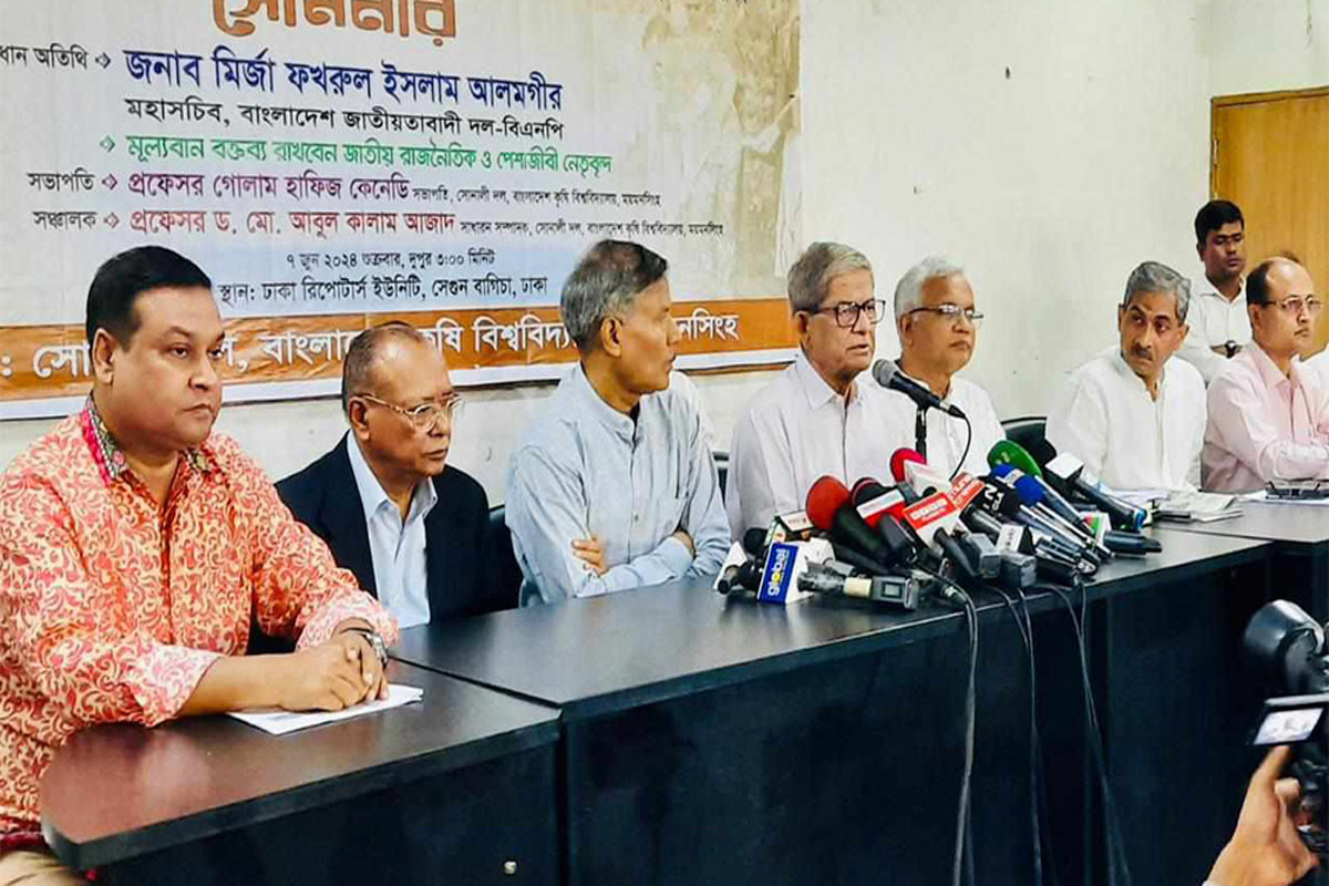 কালো টাকার বাজেট: মির্জা ফখরুল
