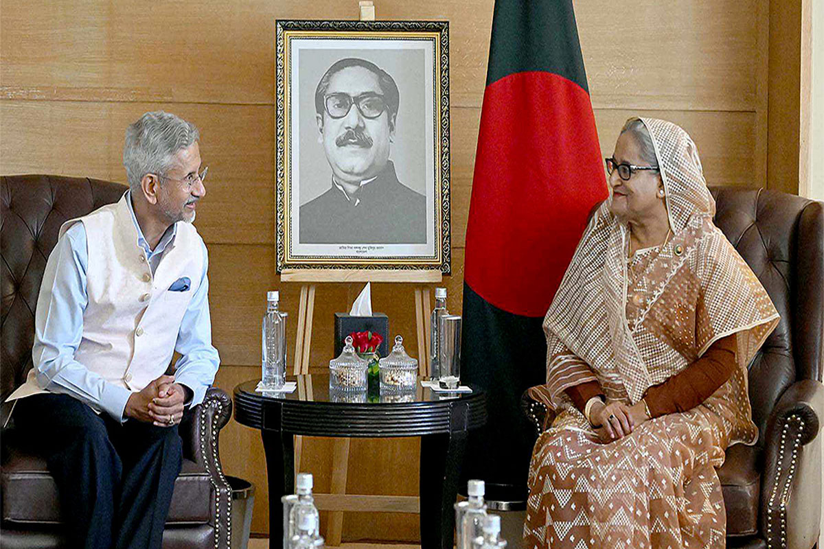 প্রধানমন্ত্রীর সঙ্গে সৌজন্য সাক্ষাৎ জয়শঙ্করের