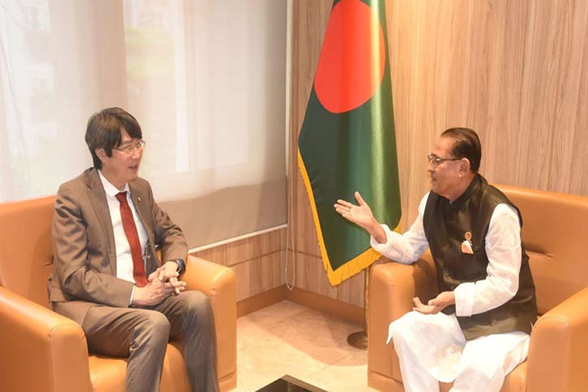 মৎস্য ও প্রাণিসম্পদ মন্ত্রীর সঙ্গে জাপানের রাষ্ট্রদূতের সাক্ষাৎ