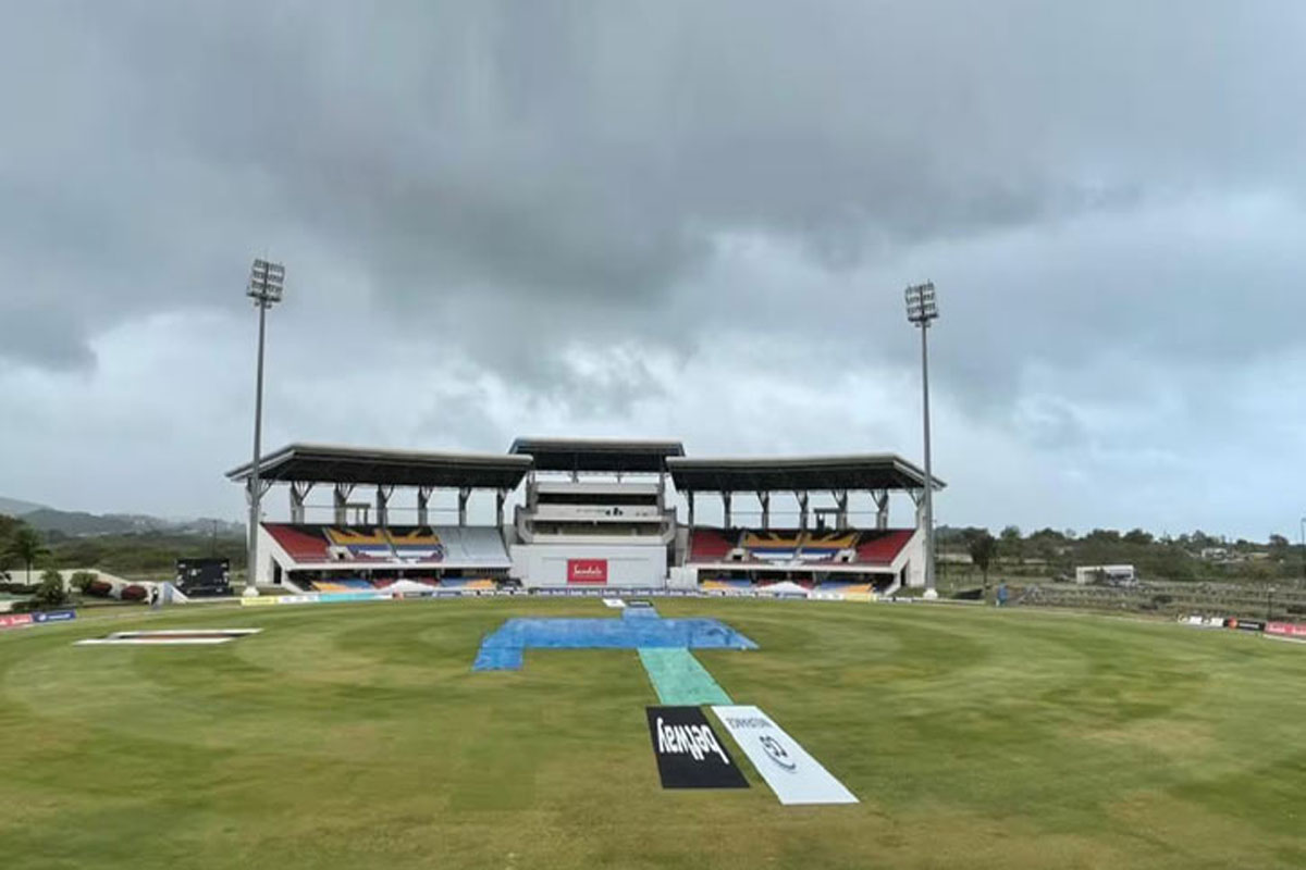 ভেজা মাঠে বিলম্বিত যুক্তরাষ্ট্র-আয়ারল্যান্ড ম্যাচের টস