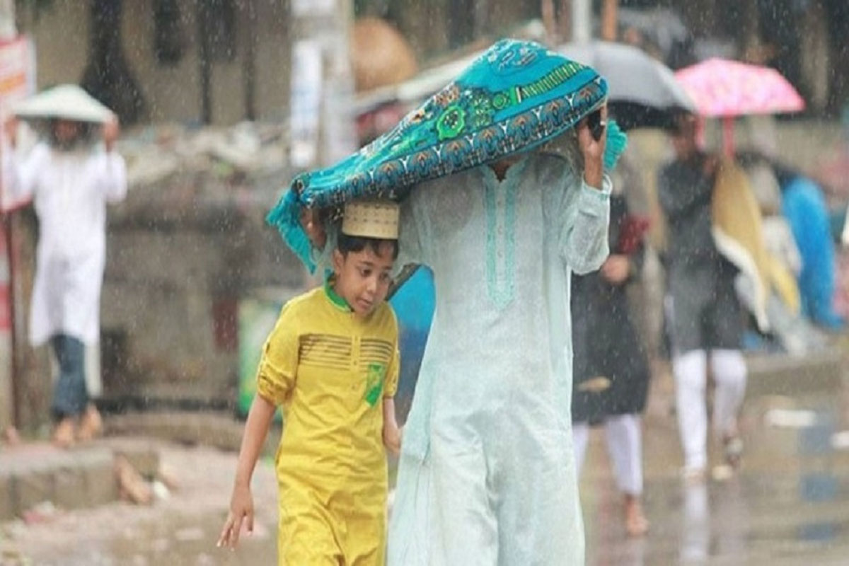 ঈদের দিন রাজধানীসহ দেশের বেশিরভাগ এলাকায় বৃষ্টির সম্ভাবনা
