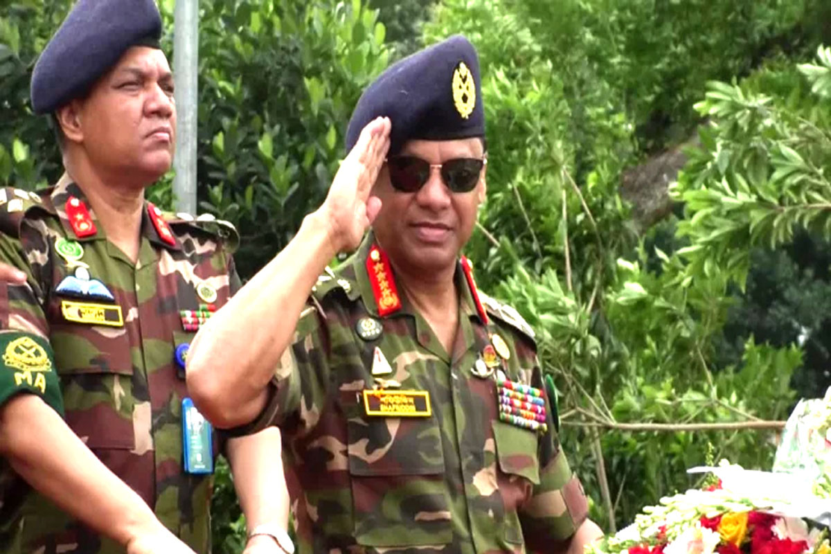 প্রধানমন্ত্রীর প্রচেষ্টায় সেনাবাহিনী বিশ্বে মাথা উঁচু করে দাঁড়িয়েছে