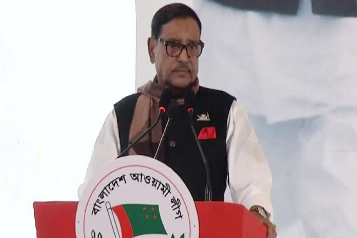 খালেদা জিয়ার শারীরিক অবস্থা নিয়ে গুজব ছড়াচ্ছে বিএনপি: ওবায়দুল কাদের