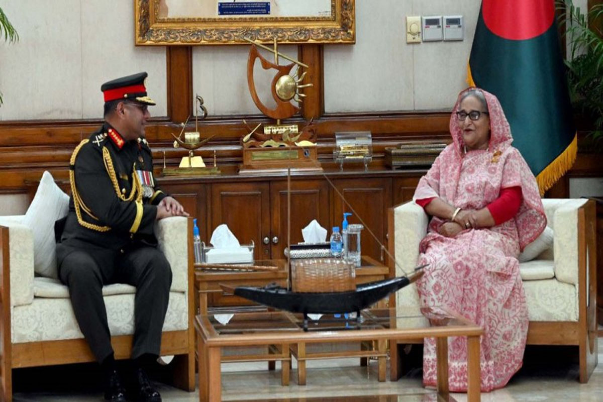 দায়িত্ব নিলেন নতুন সেনাপ্রধান