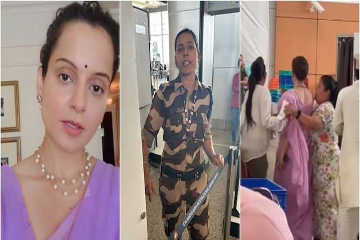 যে কারণে কঙ্গনাকে চড় মারলেন ক্ষুব্ধ জওয়ান