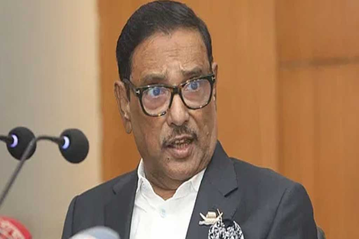 সড়কে যানজটের কথা অস্বীকার করলেন ওবায়দুল কাদের