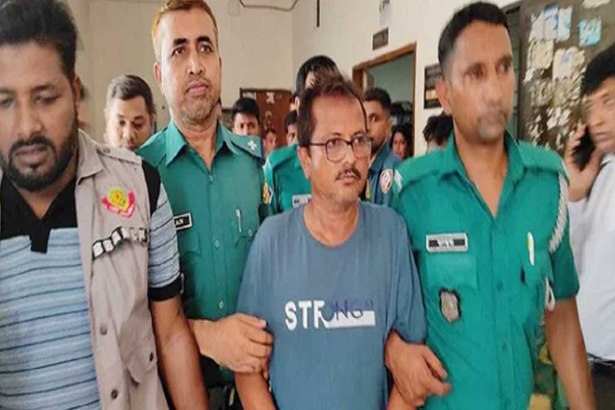 স্বীকারোক্তিমূলক জবানবন্দি দিচ্ছেন ‘গ্যাস বাবু’
