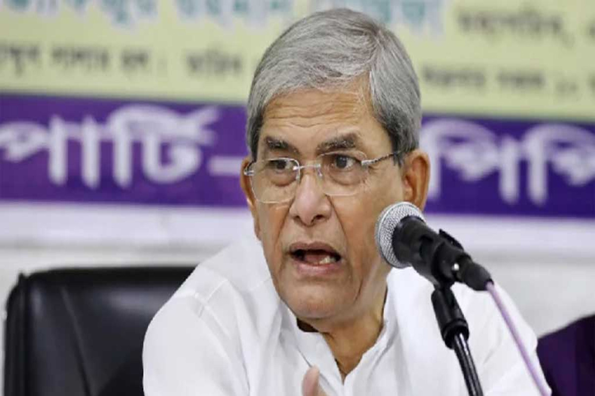 বাংলাদশকে পরনির্ভরশীল রাষ্ট্র বানিয়ে ফেলেছে সরকার: ফখরুল