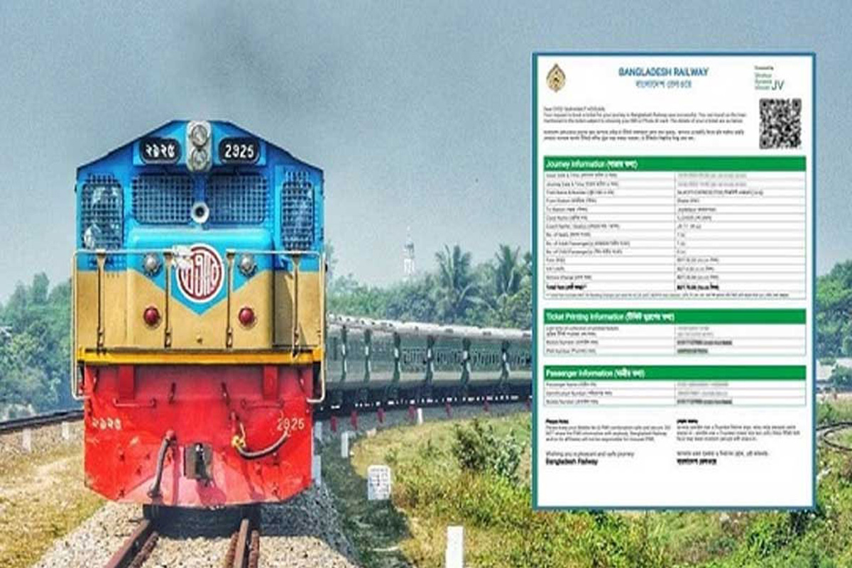 রেলের ১৪ হাজার টিকিট কিনতে ১ কোটি ৮৫ লাখ হিট