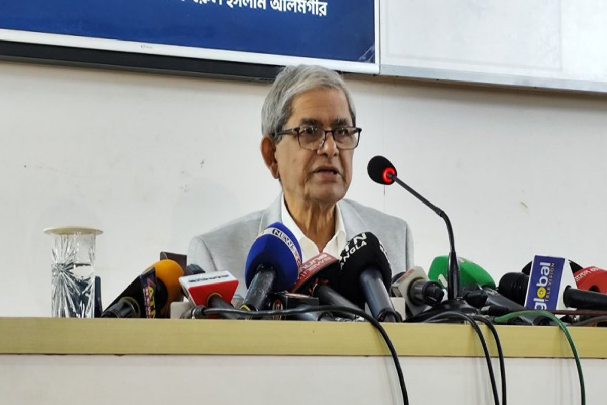 অনেক সমস্যাকে ডাইভার্ট করতে এই আন্দোলন: মির্জা ফখরুল