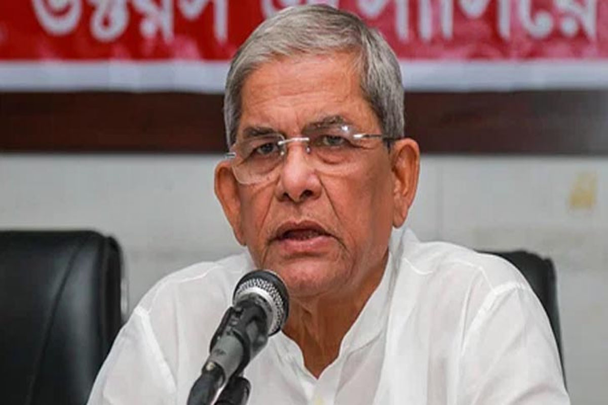 ছাত্রলীগকে লেলিয়ে দিয়ে শিক্ষার্থীদের আহত করা ন্যক্কারজনক: মির্জা ফখরুল