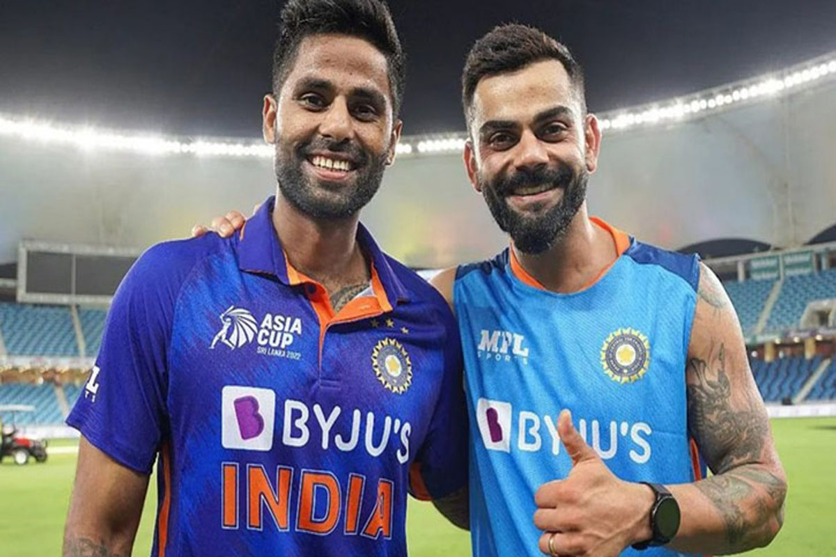 অর্ধেক ম্যাচ খেলে কোহলির রেকর্ড ছুঁলেন সূর্যকুমার