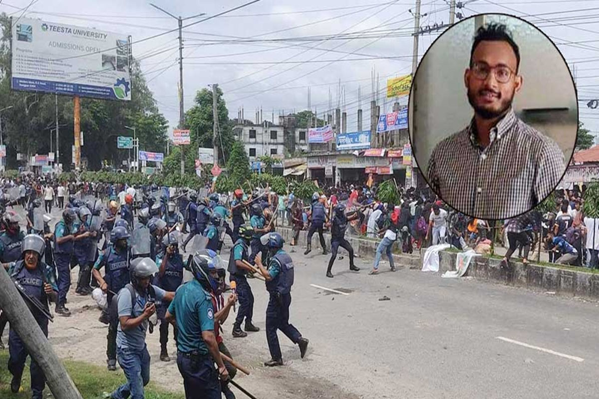 কোটা আন্দোলন: পুলিশের সঙ্গে সংঘর্ষ, এক শিক্ষার্থী নিহত