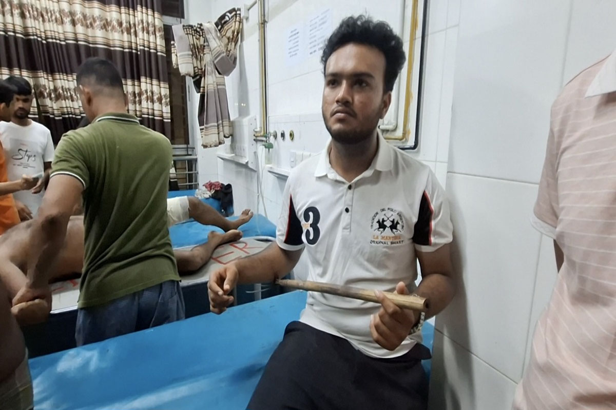 মাদারীপুরে আধিপত্য বিস্তার নিয়ে দুইপক্ষের সংঘর্ষ, টেটাবিদ্ধসহ আহত ৬