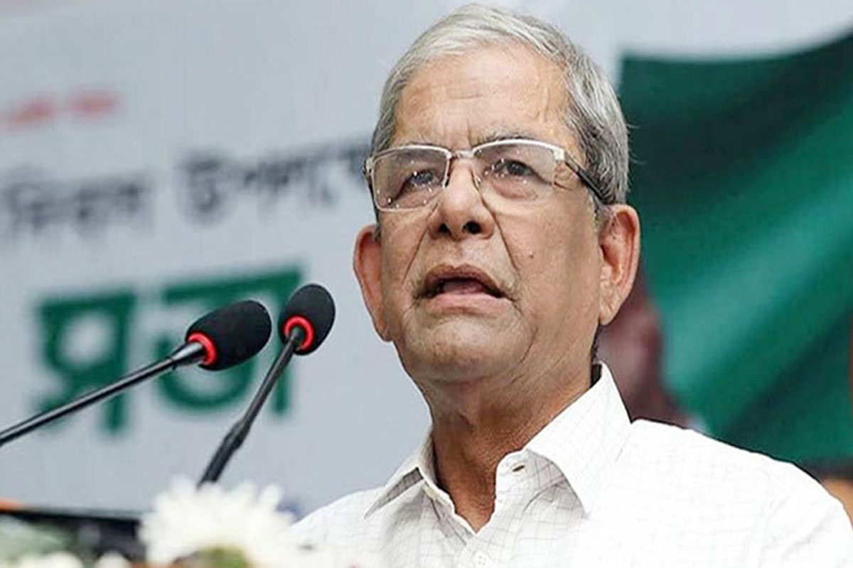 অদৃশ্য শক্তি দিয়ে সরকার প্রচলিত হচ্ছে: ফখরুল