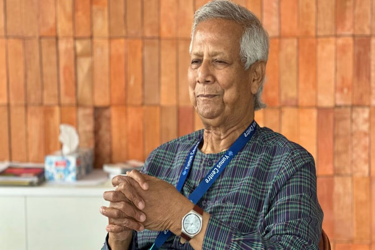 সবাইকে শান্ত থাকার আহ্বান ড. ইউনূসের