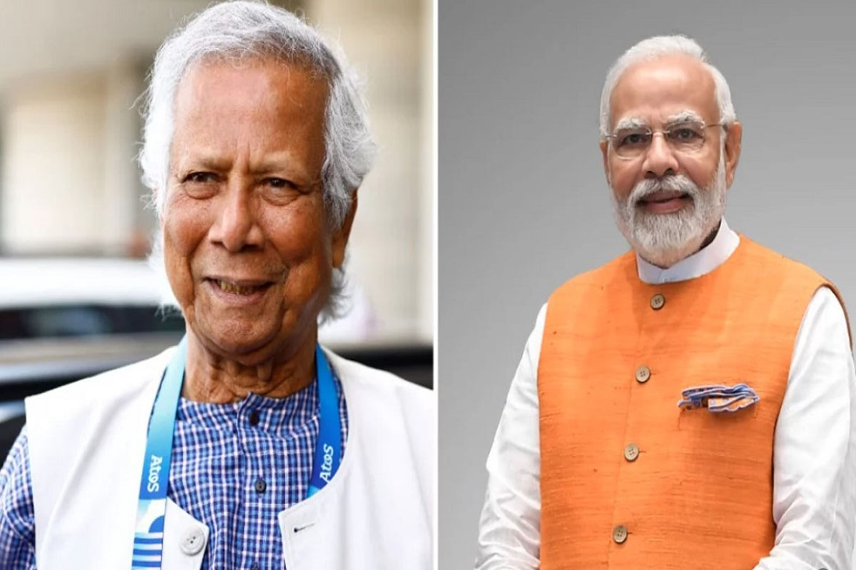 ড. ইউনূসকে শুভ কামনা জানালেন নরেন্দ্র মোদি