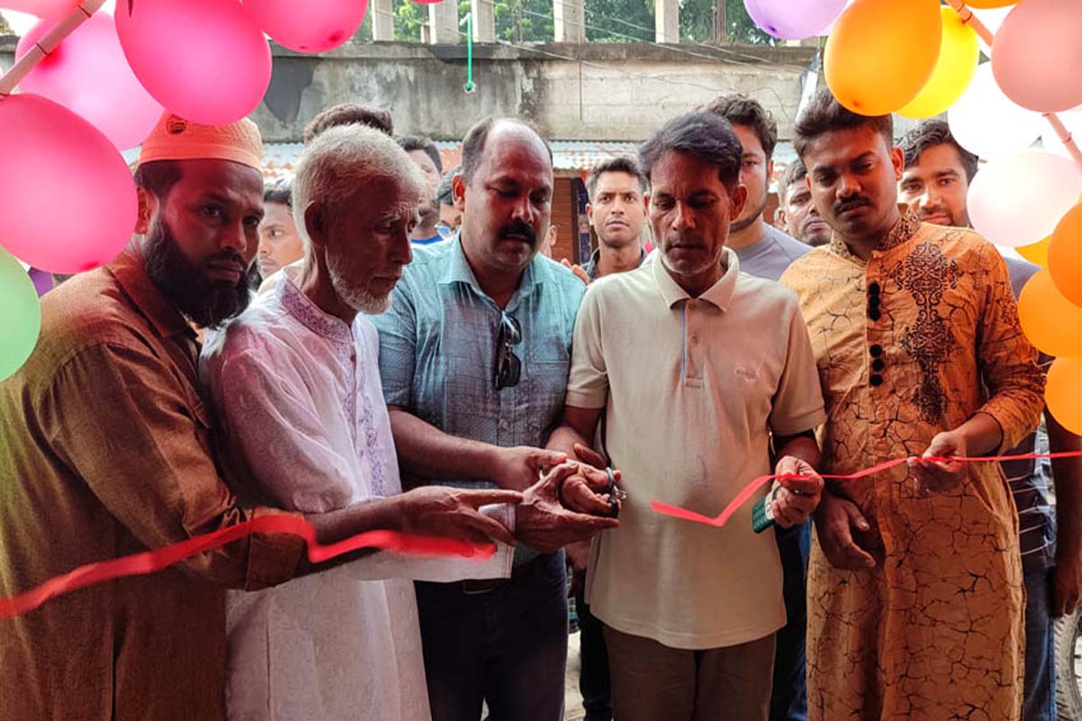 নড়াইলের মাইজপাড়ায় গণঅধিকার পরিষদের কার্যালয় উদ্বোধন