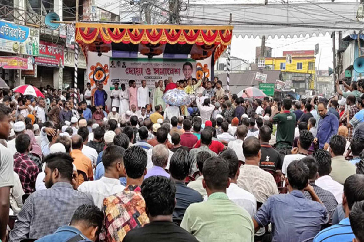 সখীপুরের তালতলা চত্বরে ১৭ বছর পর বিএনপির সমাবেশ