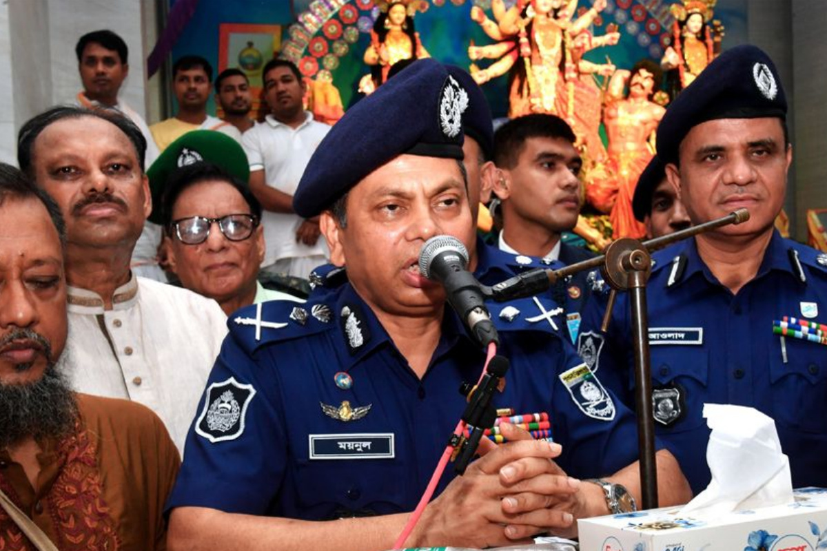 উৎসাহ-উদ্দীপনায় নিরাপদে দুর্গাপূজা উদযাপিত হচ্ছে: আইজিপি