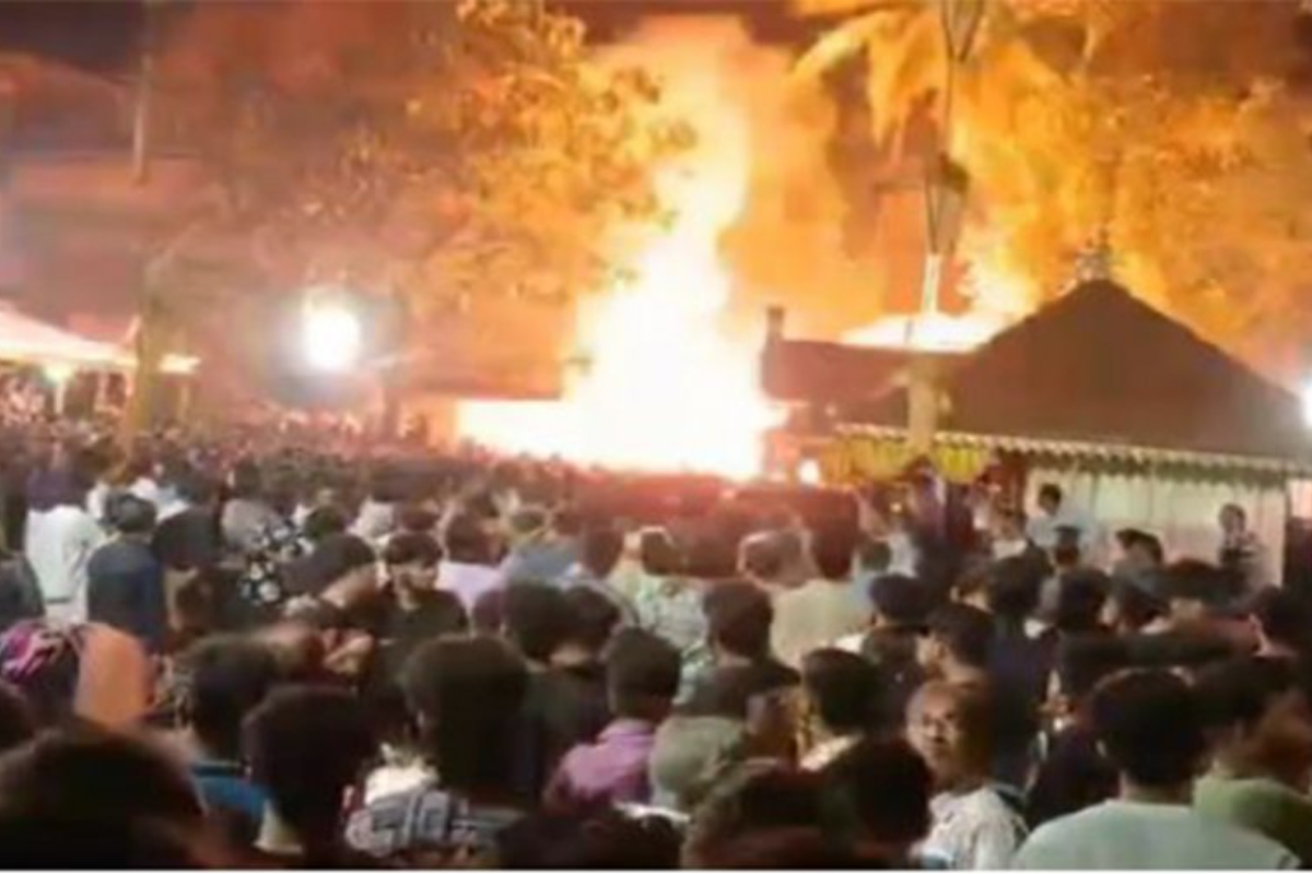 কেরালায় বাজি প্রদর্শনী থেকে আগুন, আহত ১৫০