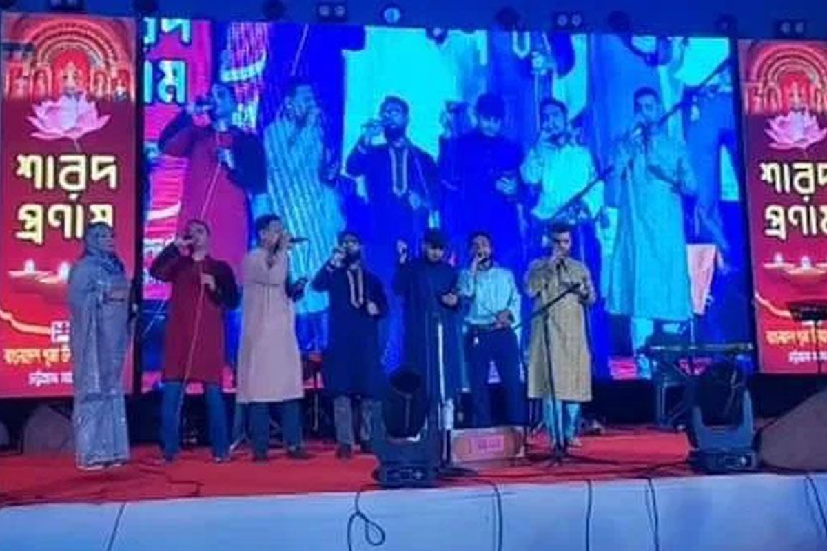 পূজামণ্ডপে ইসলামিক গানের ঘটনায় ক্ষমা চাইলো চট্টগ্রাম কালচারাল একাডেমি