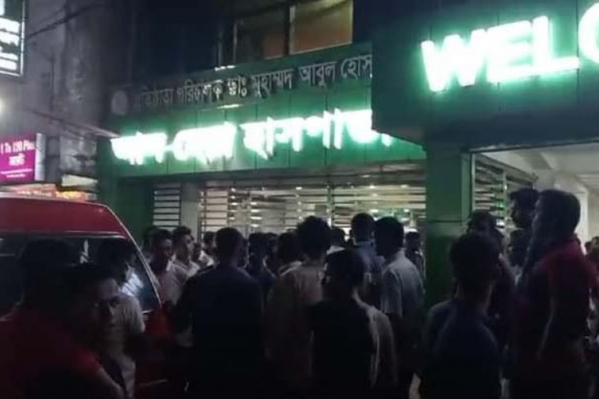 ভুল চিকিৎসায় অন্তঃসত্ত্বা নারীর মৃত্যুর অভিযোগ, হাসপাতাল ভাঙচুর
