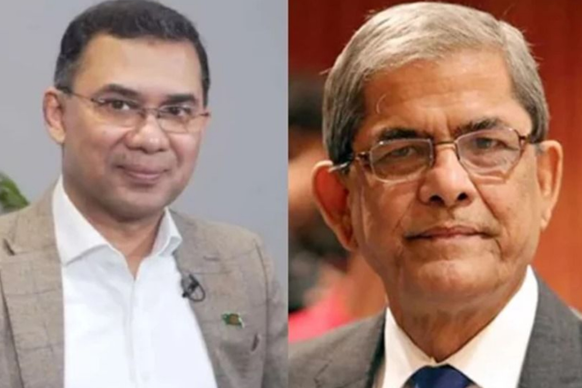 তারেক রহমানের জন্য দেশের মানুষ অপেক্ষা করছে: মির্জা ফখরুল