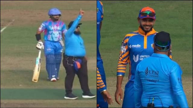 একই ম্যাচে ‘১ বলে ১৫ রান’ ও ‘টাইমড আউট’ নাটকীয়তা দেখলো বিপিএল