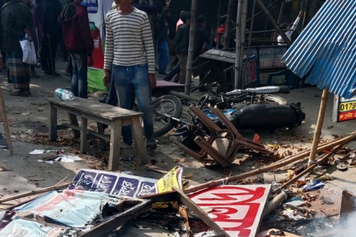 ‘মার্চ ফর ইউনিটি’র গাড়িবহরে হামলা, গ্রেফতার ৫