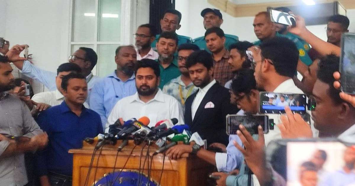 নাহিদ ইসলামের সাক্ষ্য: শেখ হাসিনা ও কামালের বিরুদ্ধে মানবতাবিরোধী অভিযোগ