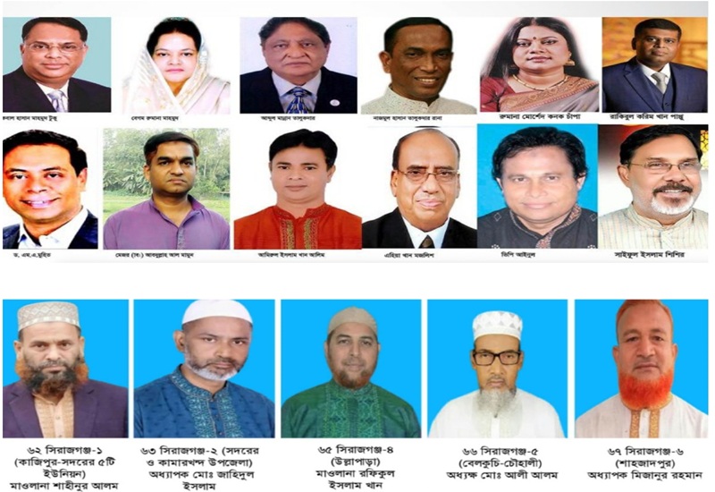 সিরাজগঞ্জে জমে উঠছে নির্বাচনী মাঠ