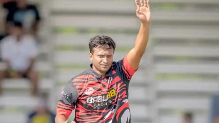 সাকিব আল হাসান কানাডার সুপার সিক্সটিতে মন্ট্রিয়াল টাইগার্সের আইকন ক্রিকেটার