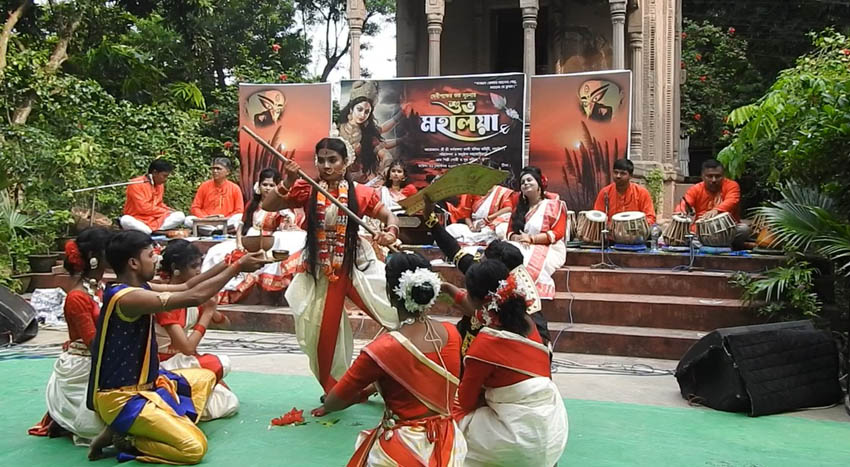 নড়াইলে নানান কর্মসূচির মধ্য দিয়ে মহালয়া উদযাপন