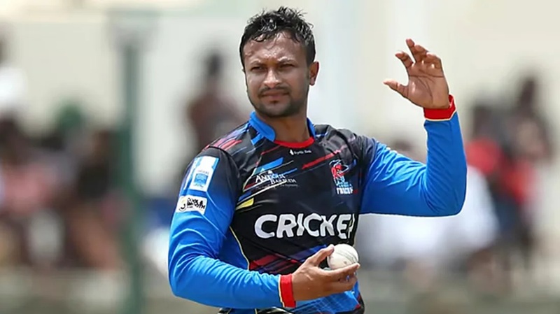 সিপিএল: শেষ বলে নাটকীয় জয় সাকিবদের