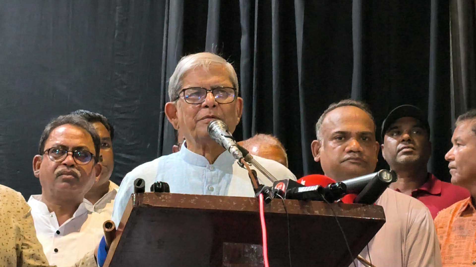 গণতন্ত্রই গণতন্ত্রের বিকল্প: মির্জা ফখরুল