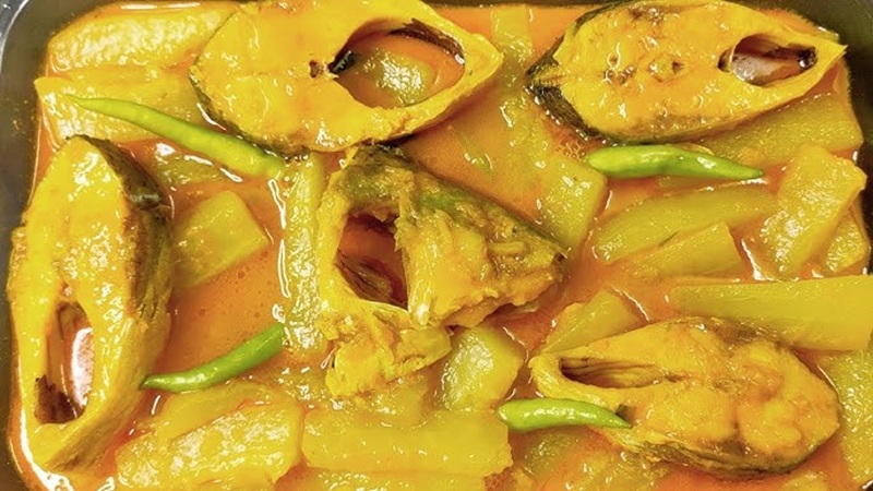 সহজ ভাবে শশা ইলিশ রান্নার রেসিপি